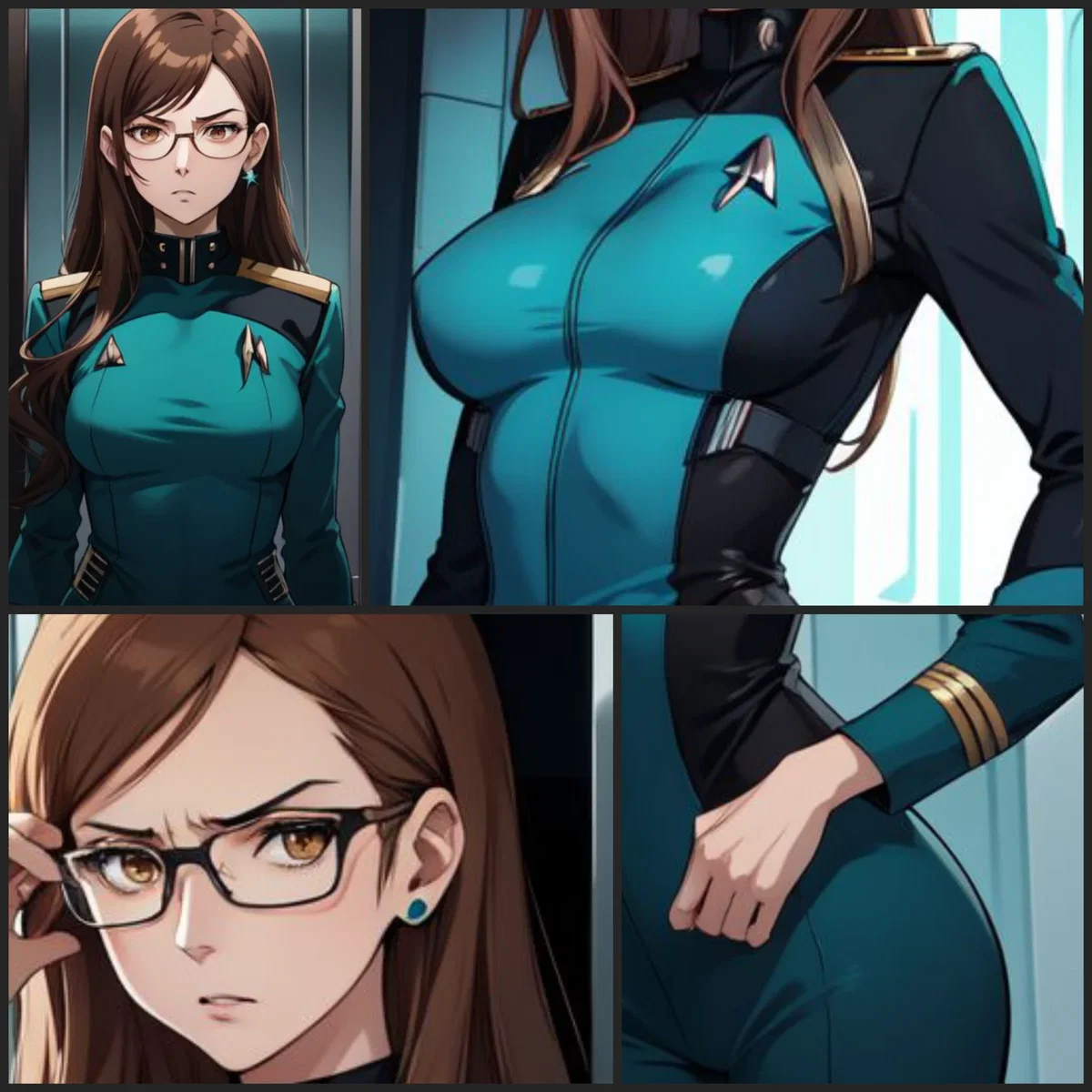 Turbolift Troubles (Doctor Anya Montgomery)