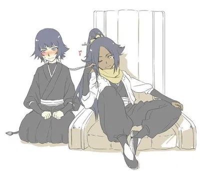 Yoruichi and Soifon | AU
