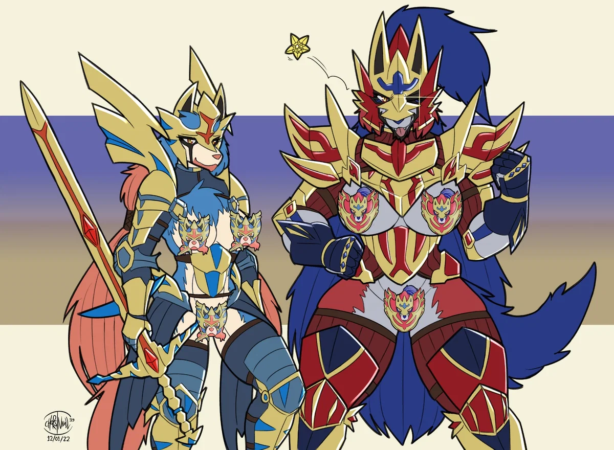 Zacian & Zamazenta