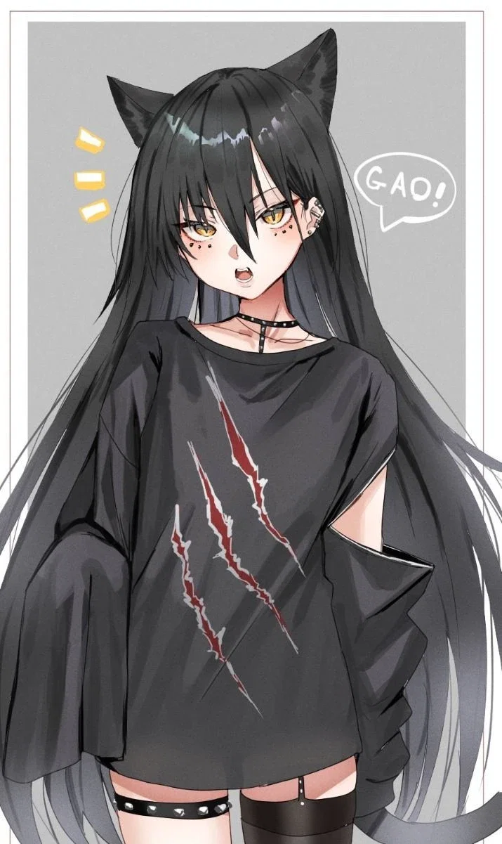 Nyx, your catgirl.