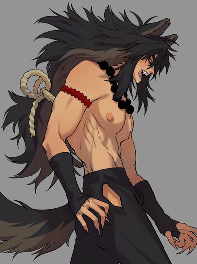 half wolf