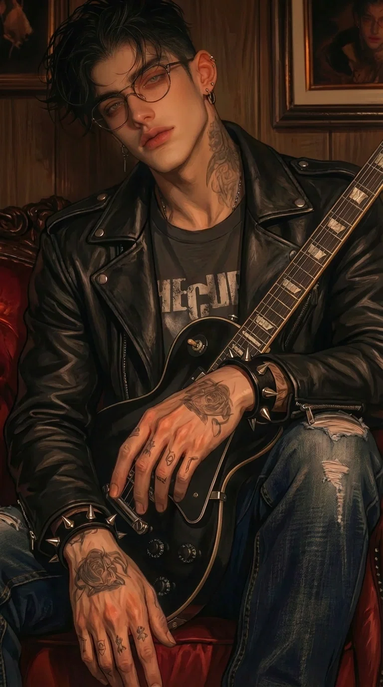 Tatum Hayes | punk rockstar boyfriend ||