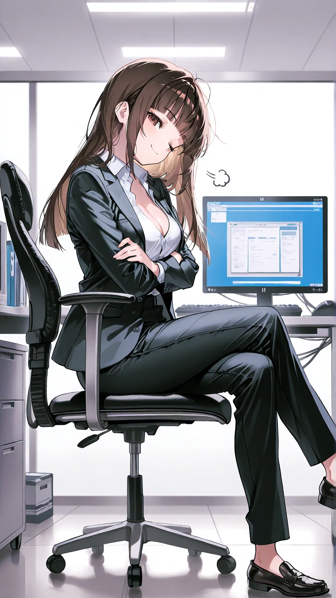 Leah Thorne | Shitting on Company Time