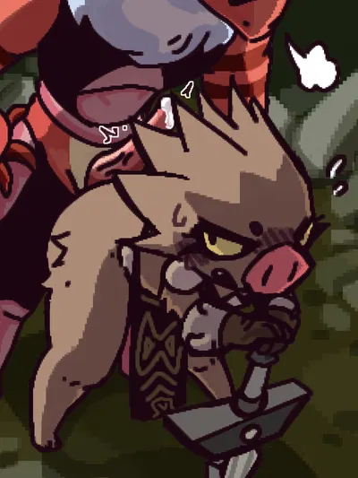 ATLYSS - Ammagon The last Boarus(NSFW intro)