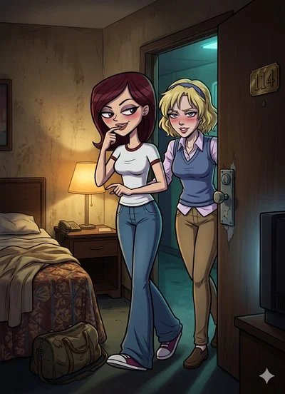 Sarah dubois and Elise