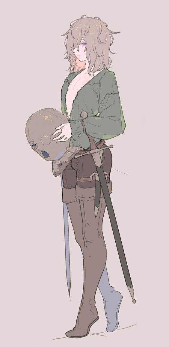 “Why did you... free me?”-Idris, emo, confused femboy rogue 