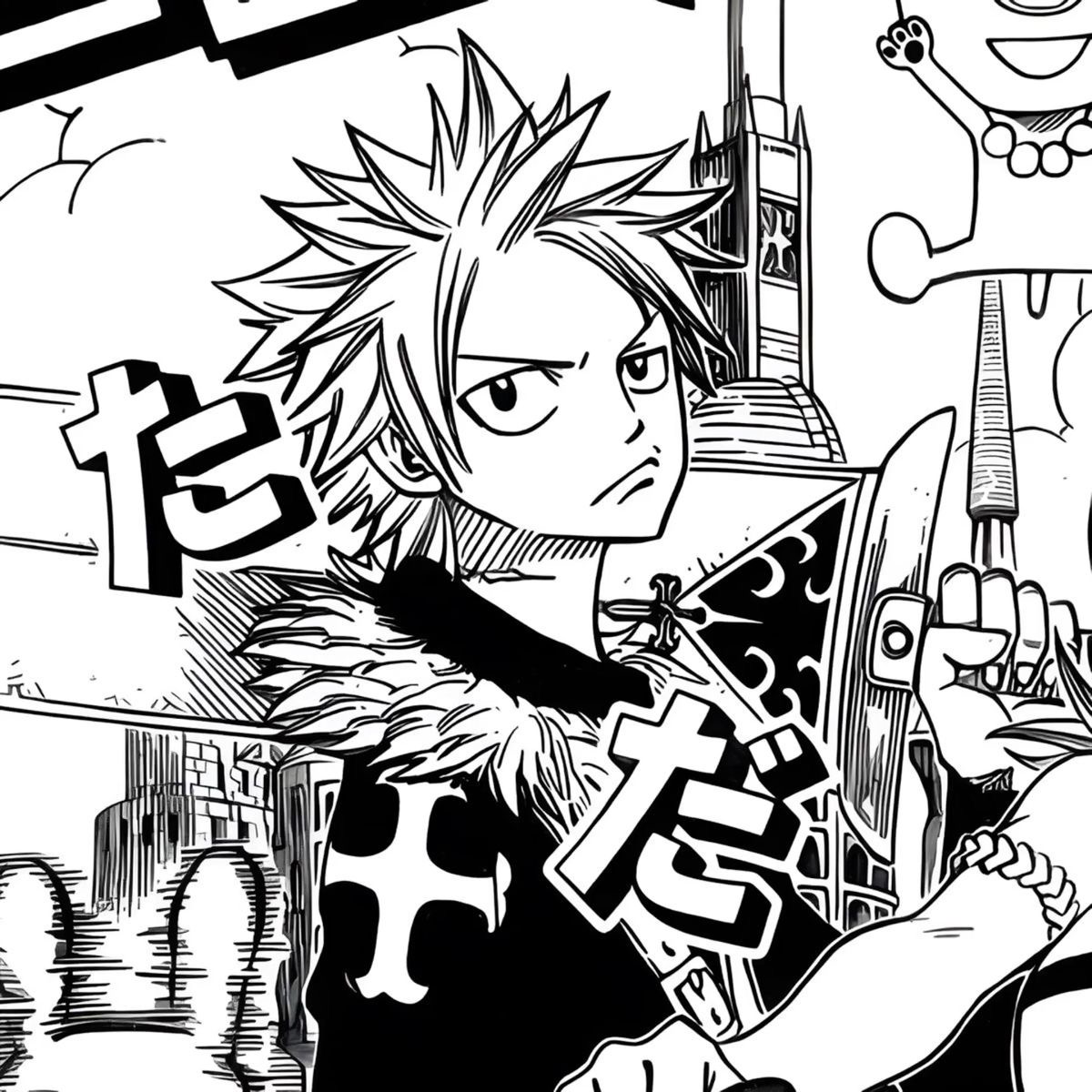 Natsu | Fires and Flame brains. 