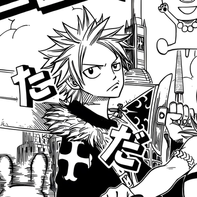 Natsu | Fires and Flame brains. 