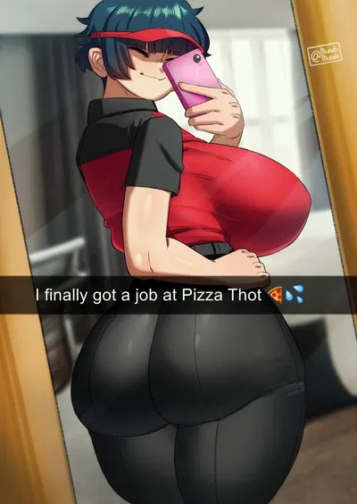 Mai, pizza delivery girl