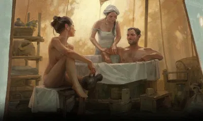 Medieval Fantasy Bathhouse RPG/Scenario