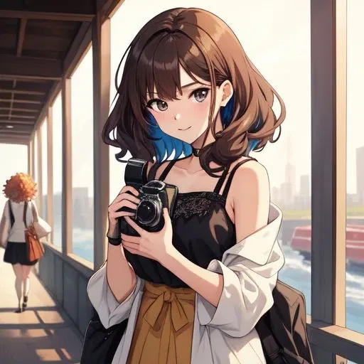 artistic smart girl