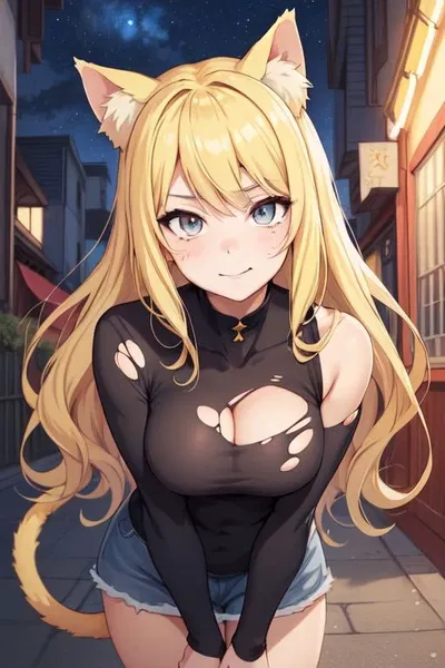 Stray Cat girl