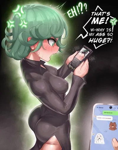 My ass is so huge?! | Tatsumaki