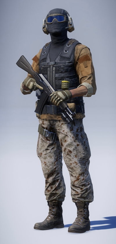 Enemy soldiers