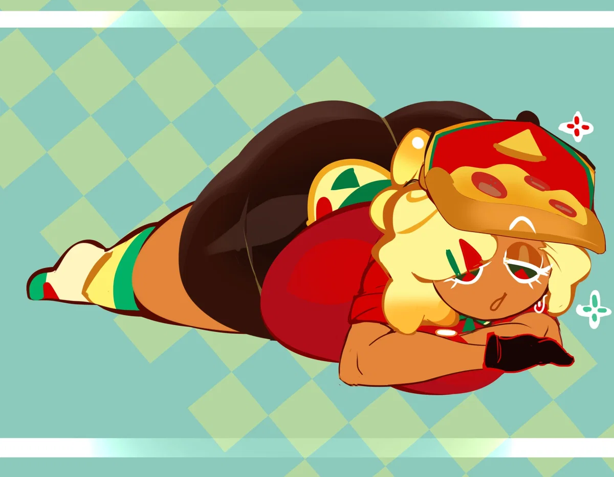 Pizza cookie