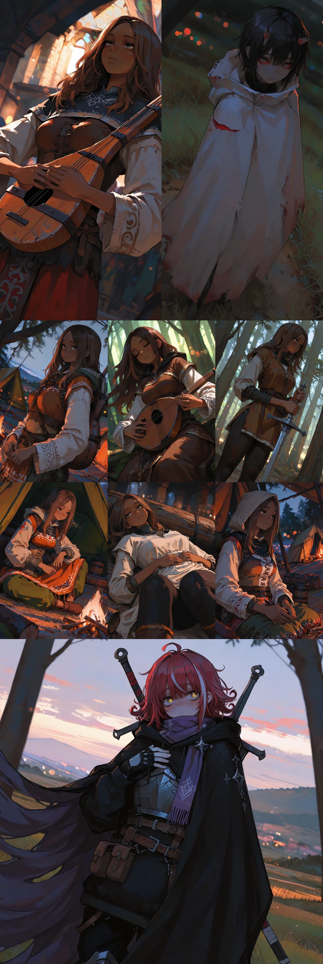Voiceless Bard&Demon Child