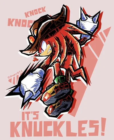 Knuckles| you got sent by robotnik to steal the master emerald.