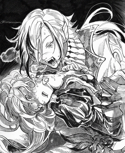 Arlecchino vampire / furina pov