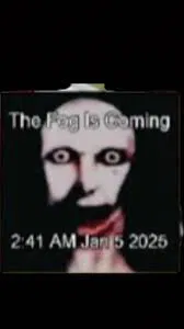 The fog is coming.