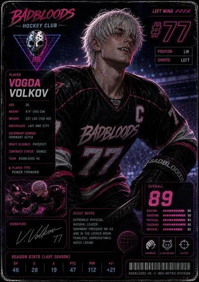 Vogda Volkov | Star Player & Alpha Protector