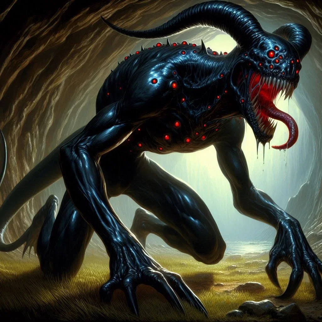 A latex creature