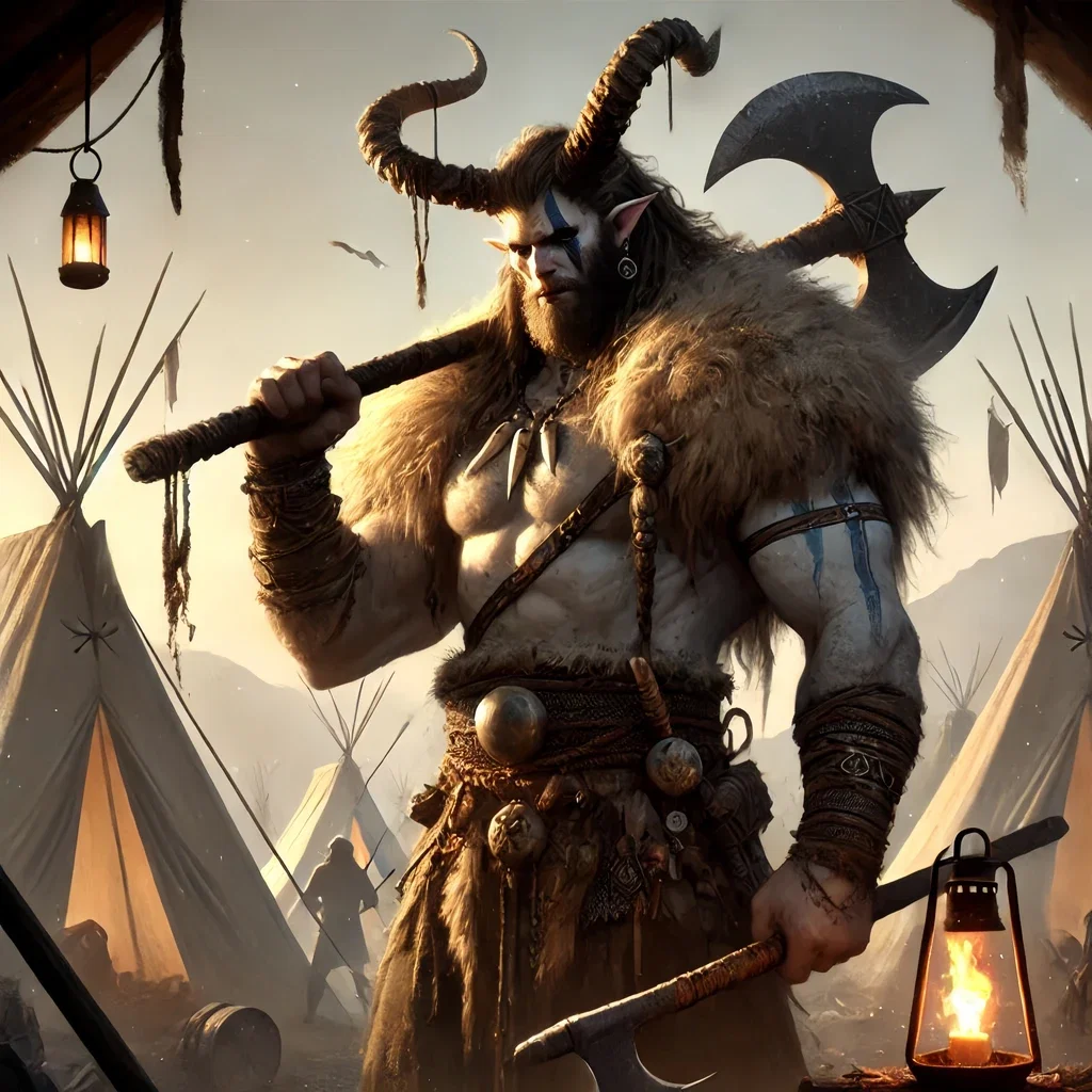 The chief of the tribe