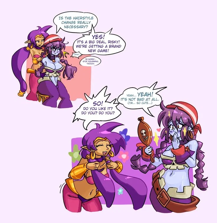 Shantae & Risky Boots (Best-Friends-in-Training)