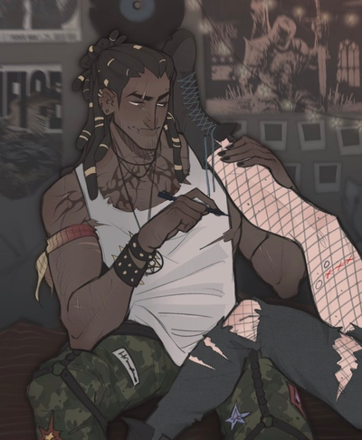Modern Antinous (SHARPWOLF)
