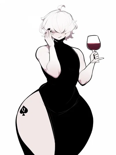 Caked up femboy boyfriend. SUPER THICC VERSION.