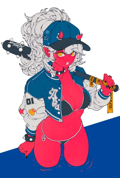 Akari Renshō || Oni Baseball Player