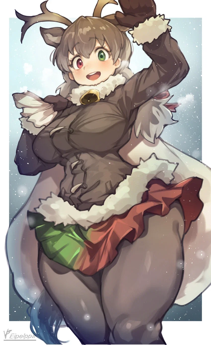 "Hihi~ Merry Christmas!" || {Reindeer}