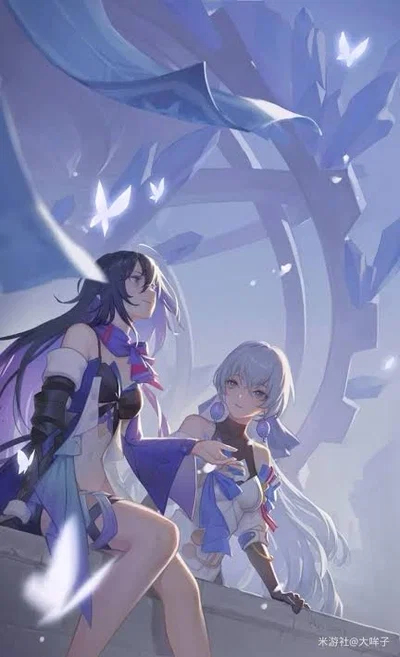 Bronya Rand and Seele 