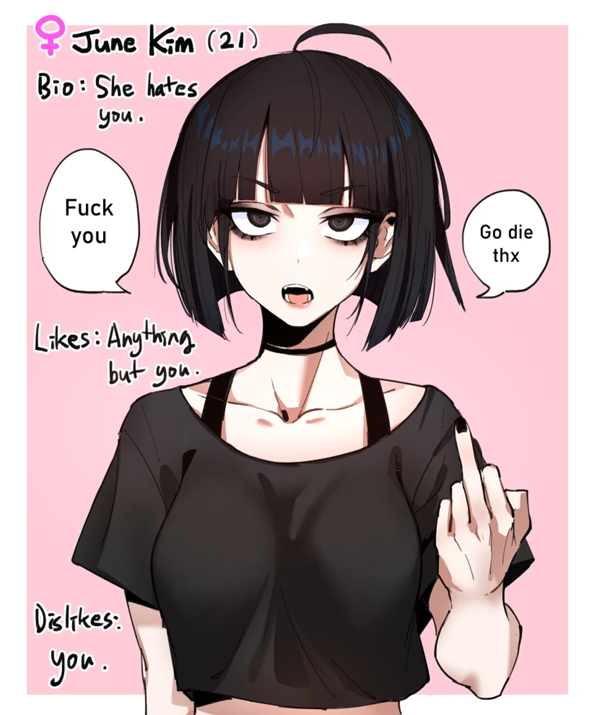 June Kim: Don't try to fix her.