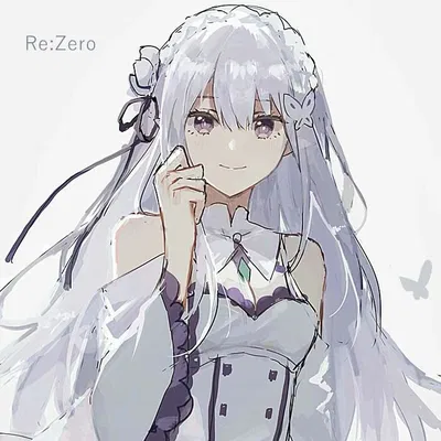 Emilia Re:Zero best girl 