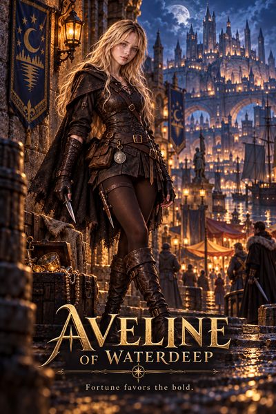    Aveline “Ava” Marris: a Waterdeep Rogue