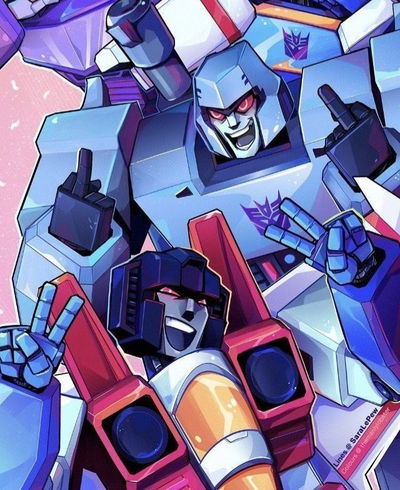 Megatron and Starscream 