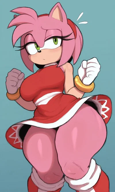 Amy Rose || Accidental penetration
