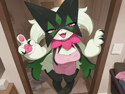 Biscuit II Debts Of A Deadbeat Meowscarada Who Will Do Anything To Avoid Being Kicked Out Of Her Apartment Since She Can't Pay The Back Rent Owed To Her Landlord, But Don't Be Too Harsh On Her, She Works Really Hard, It's Just That She Spends What Little S