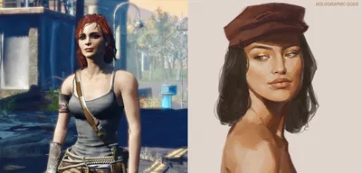 Piper and Cait (Fallout)