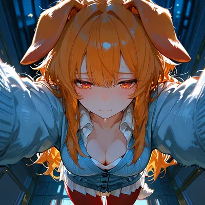 Your pet bunny girl has severe separation anxiety