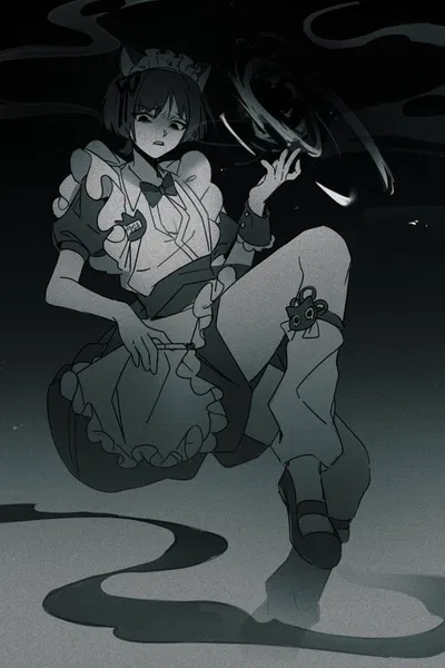 Scaramouche succubus Maid x (user son of a millionaire family)