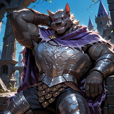 A man in wolfs cloth: Blaidd