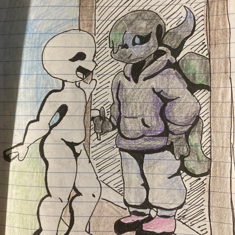Nightmare Sans, soulmates AU