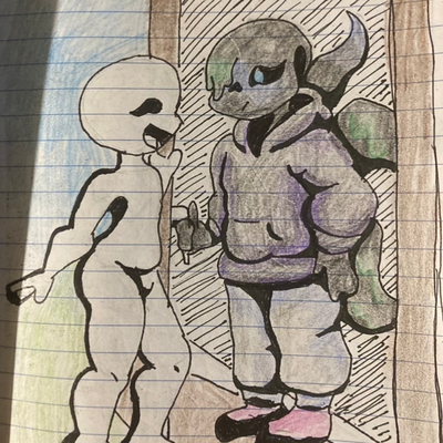 Nightmare Sans, soulmates AU