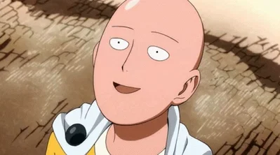 A happy Saitama cause yes