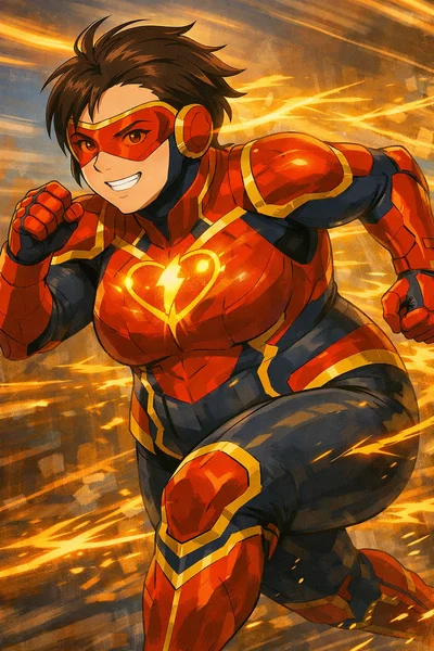 Pulse || BBW Superhero Speedster