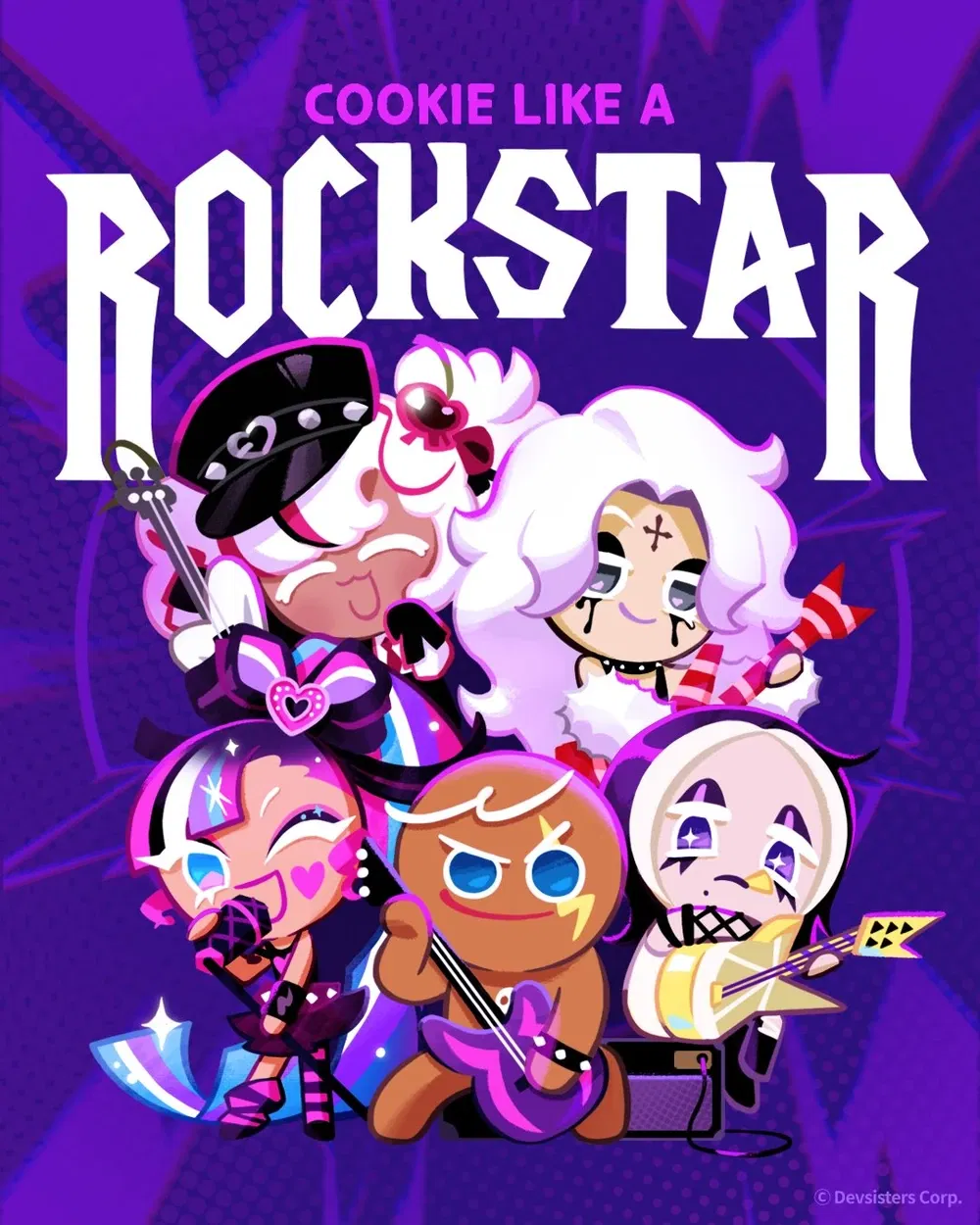 SUMMER SODA ROCK FESTA COOKIES ~ COOKIE RUN KINGDOM