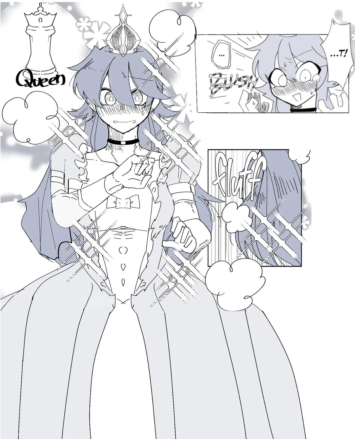 Your pawn friend turned into a queen