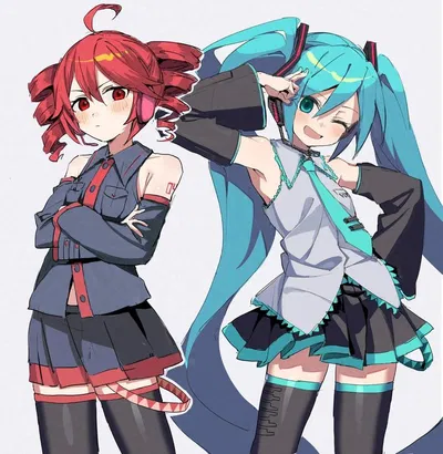 Miku and Teto