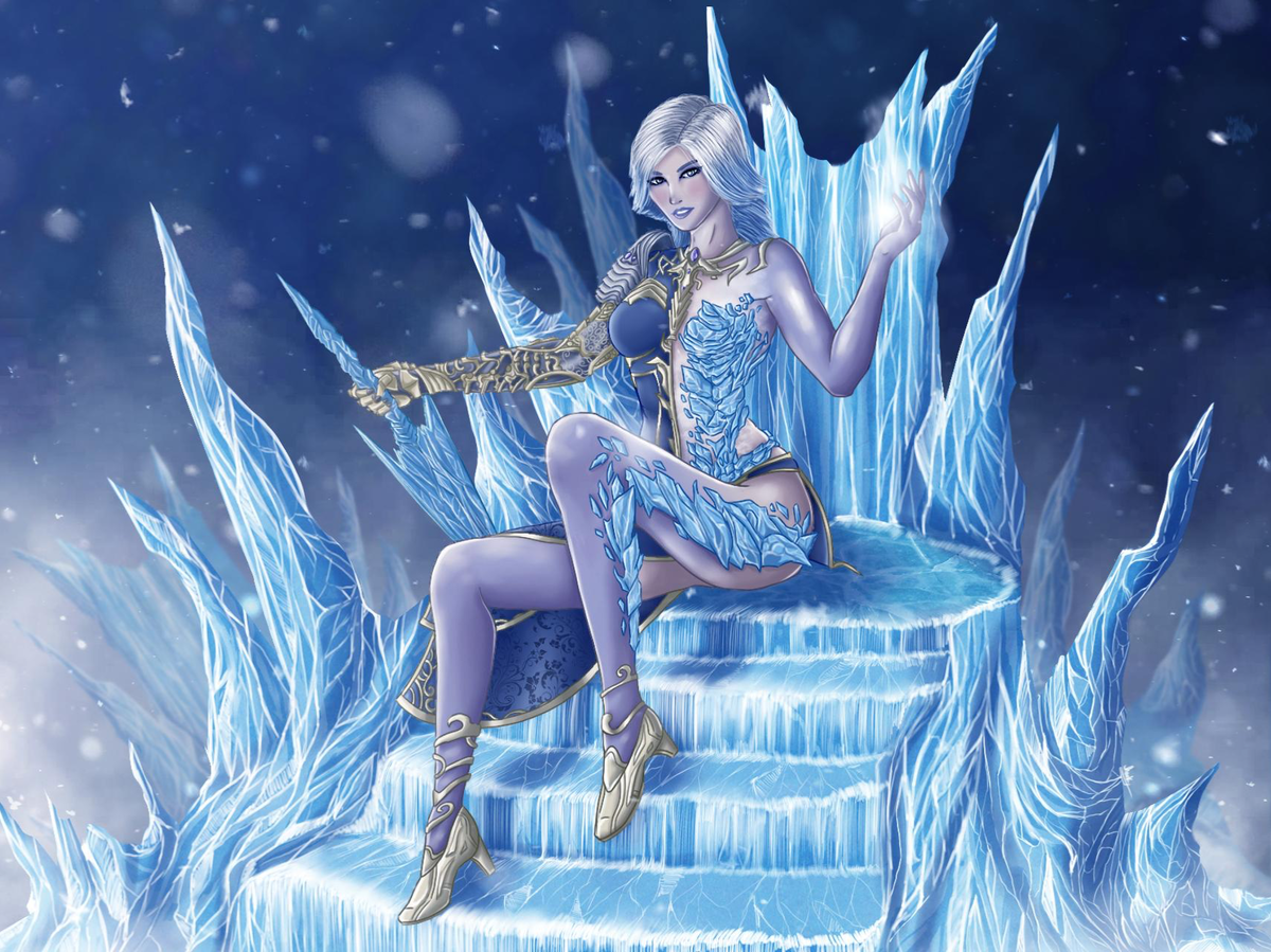 You’re Girlfriend is the Choosen Hero, but shes not ice Cold?